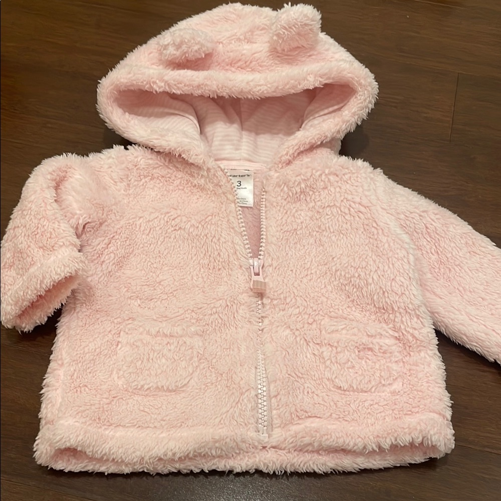 ❌Carter's Cozy Pink Fleece Hoodie